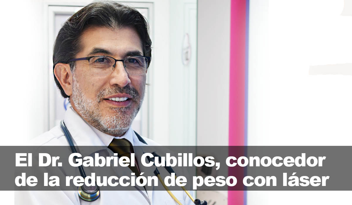 El Dr. Gabriel Cubillos, conocedor de la reducción de peso con láser